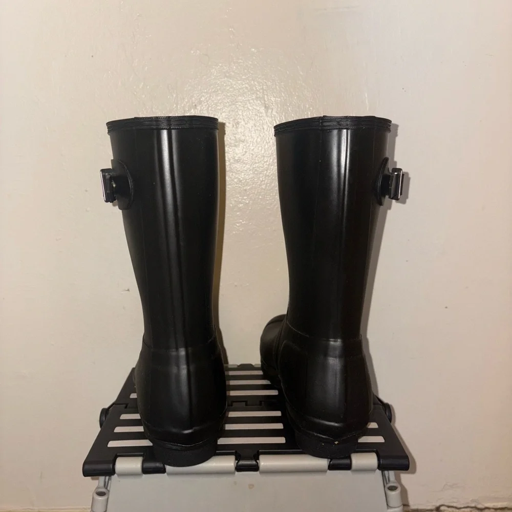 Hunter Black Rain Boots